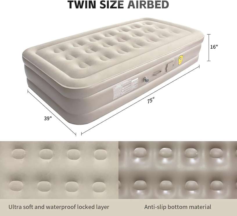 Inflatable bed
