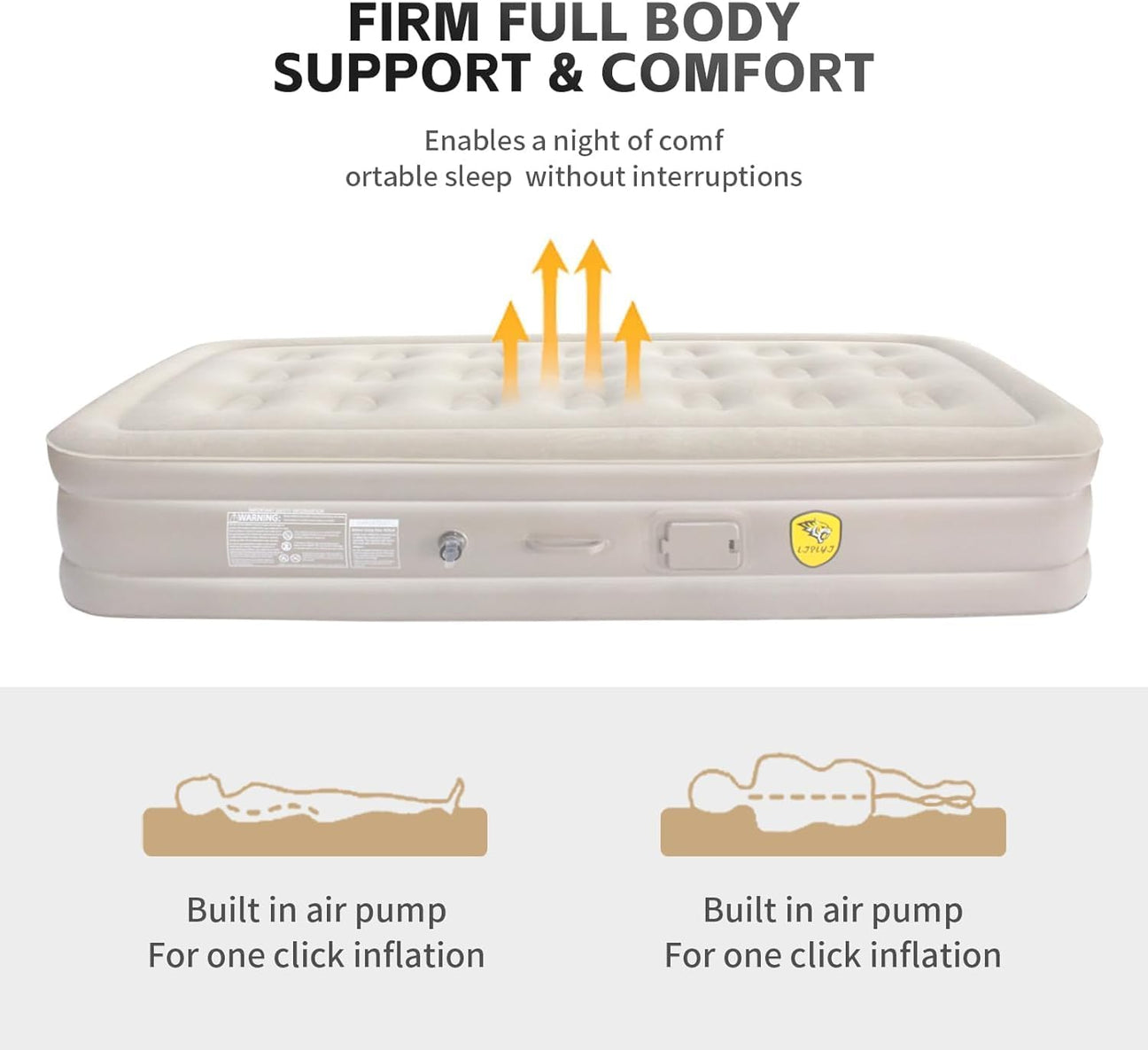 Inflatable bed
