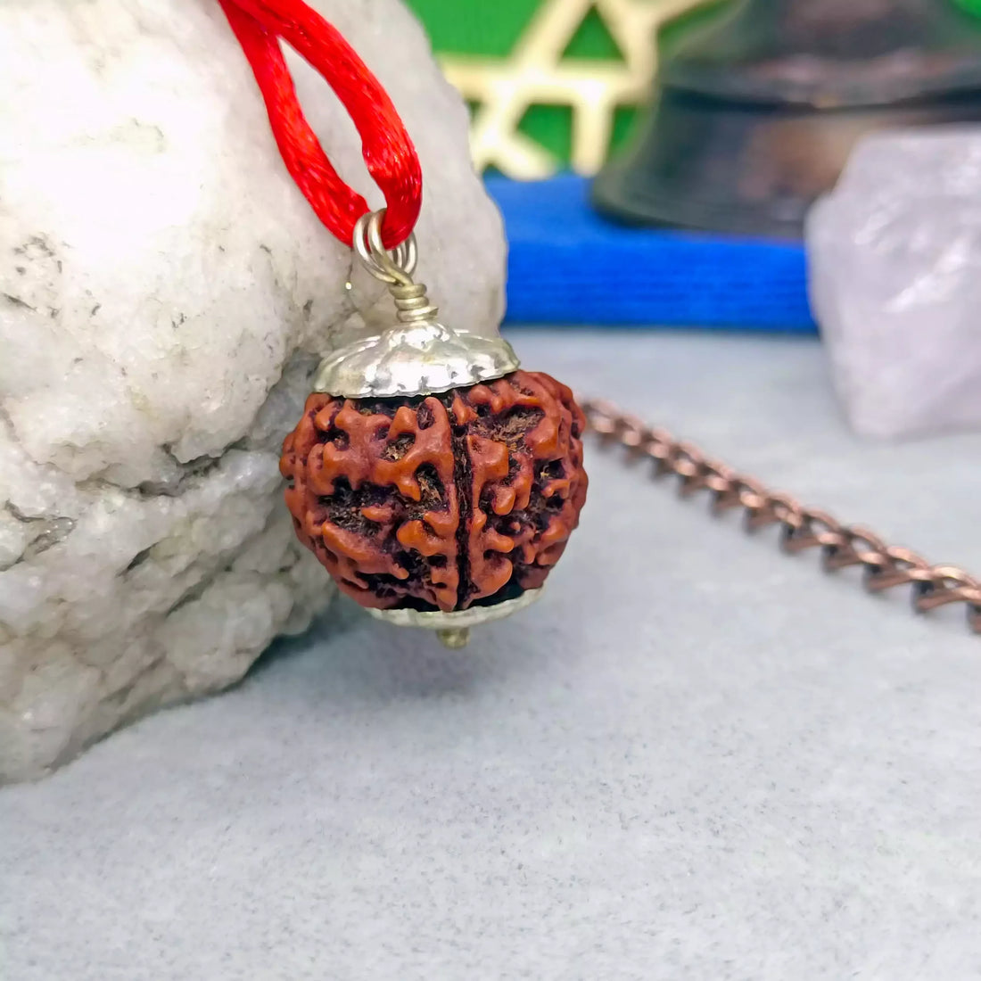 šļøš 5 Mukhi Rudraksha ā Lab Certified | Divine Energy Bead for Balance & Protection ššļø