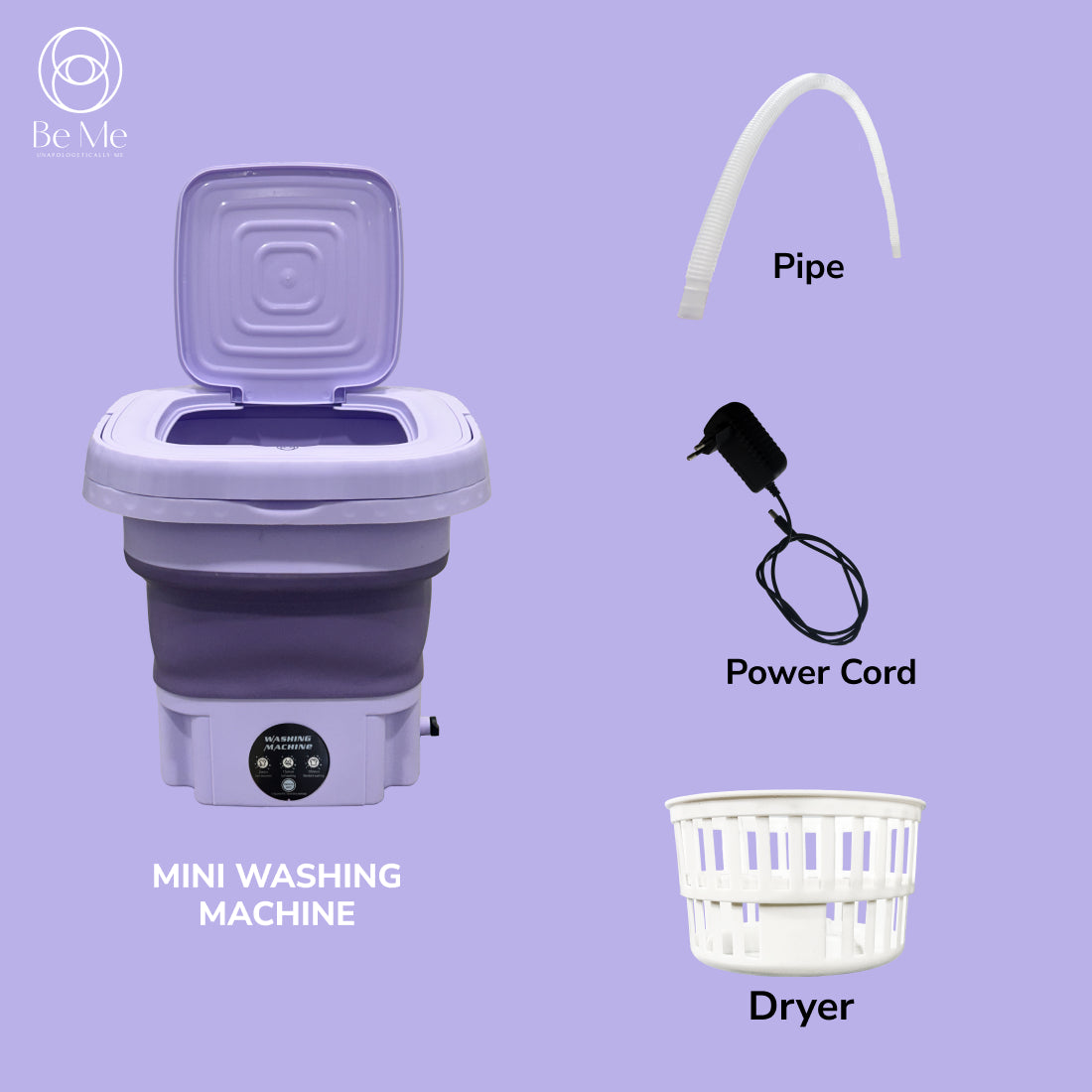 Foldable & Portable Mini Washing Machine โ Wash Smart, Anywhere!