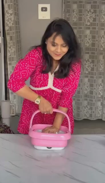 Foldable & Portable Mini Washing Machine – Wash Smart, Anywhere!