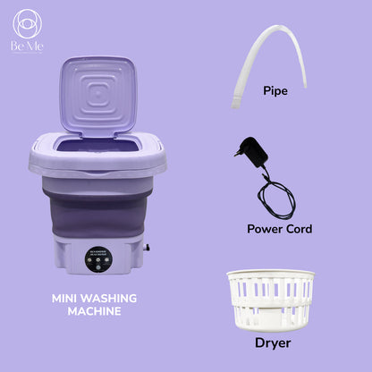 Foldable & Portable Mini Washing Machine – Wash Smart, Anywhere!